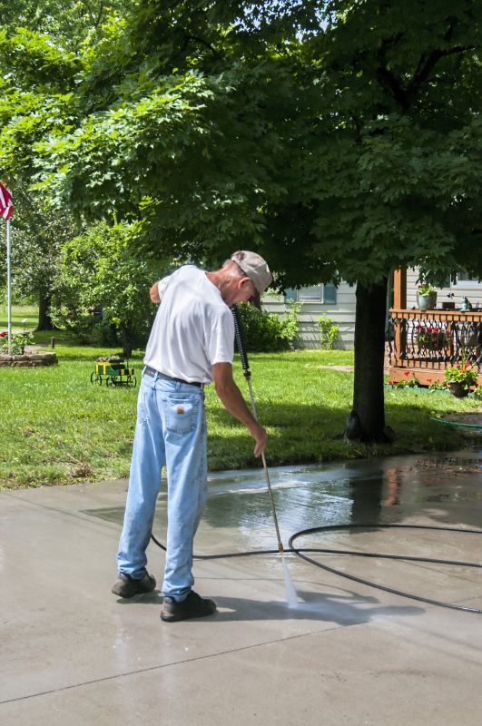 Concrete Driveway Staining