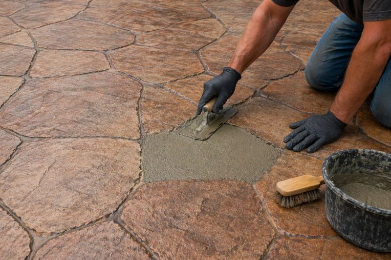 Decorative Concrete Repair project example