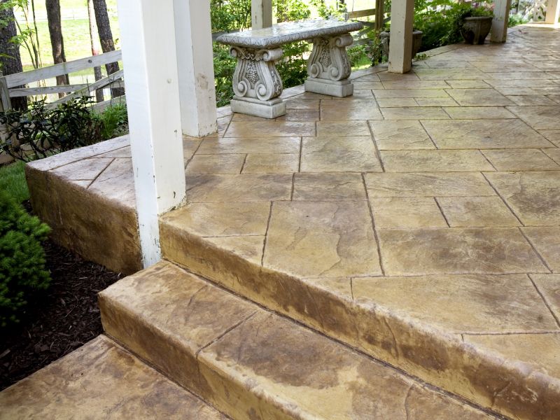 Stamped Cement Patio Service